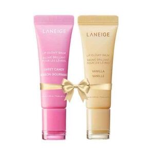 SALE 🆕 Set: Laneige Lip Glowy Balm Sweet Candy & Vanilla 5g each A1